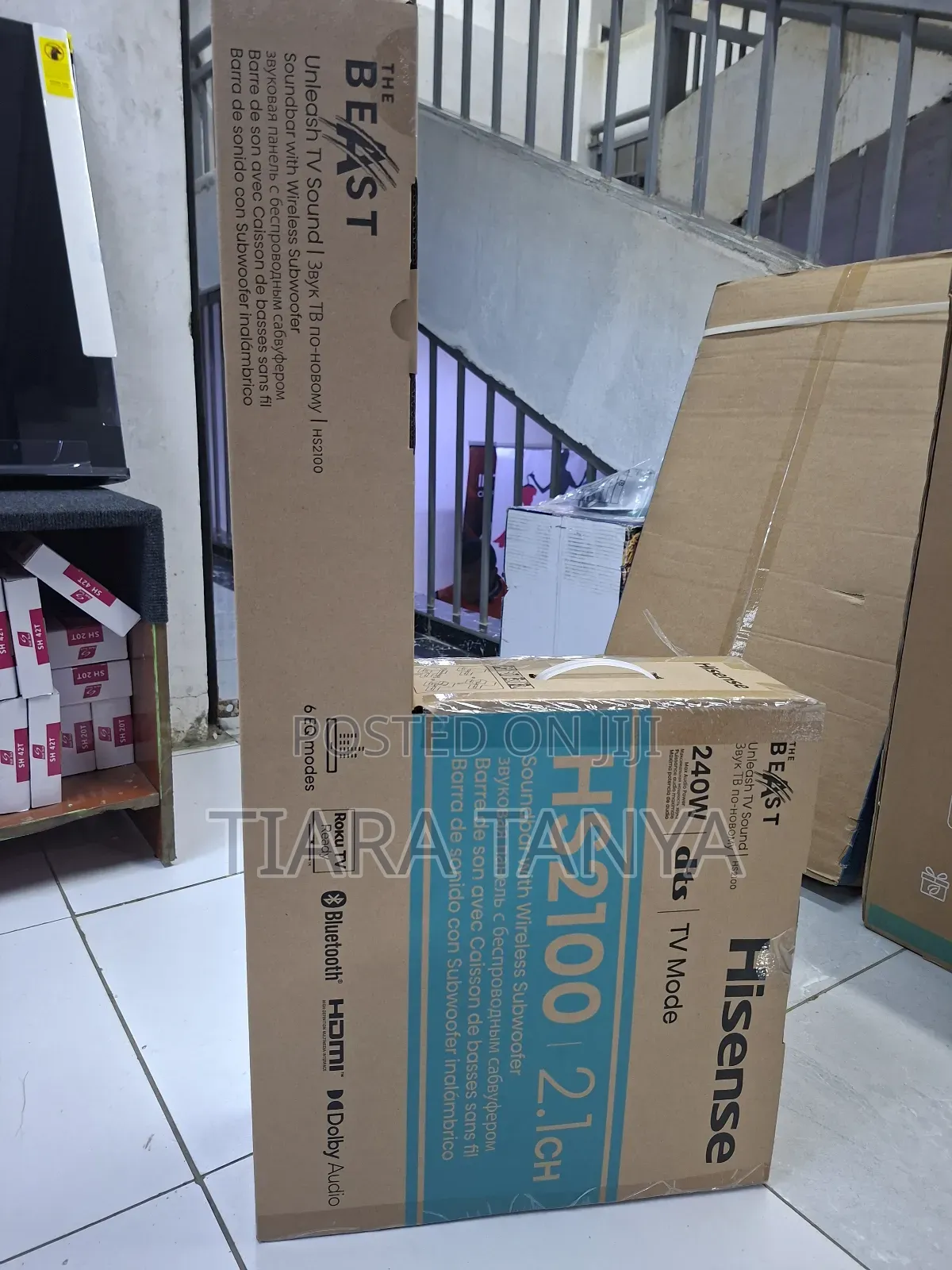 Hisense 2.1 Ch 240 Watts Hs 2100 (The Beast) Soundbar