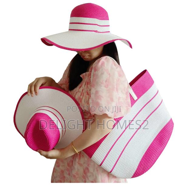 Summer Straw Woven Beach Bag_tt - thumbnail 3