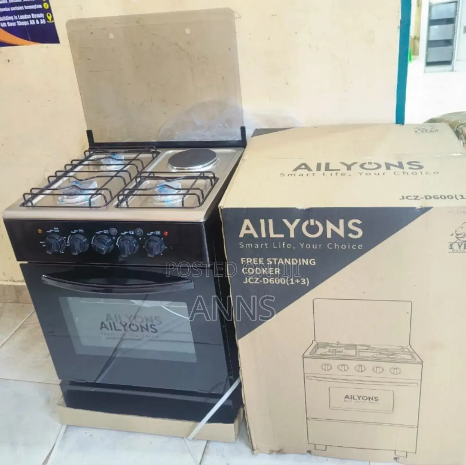 Ailoyns 60 by 60 Standing Cooker
