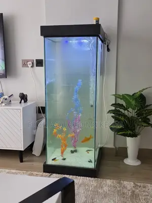 Elegant Fish Tower for Modern Living Spaces
