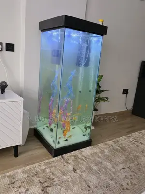 Aquarium Tower Bundle – Fish, Pump, Lights More