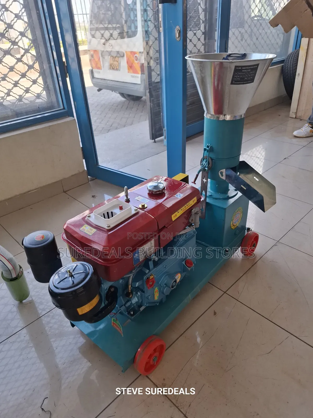 Pelletizer Machine With Jd Diesel Engine 5.5hp