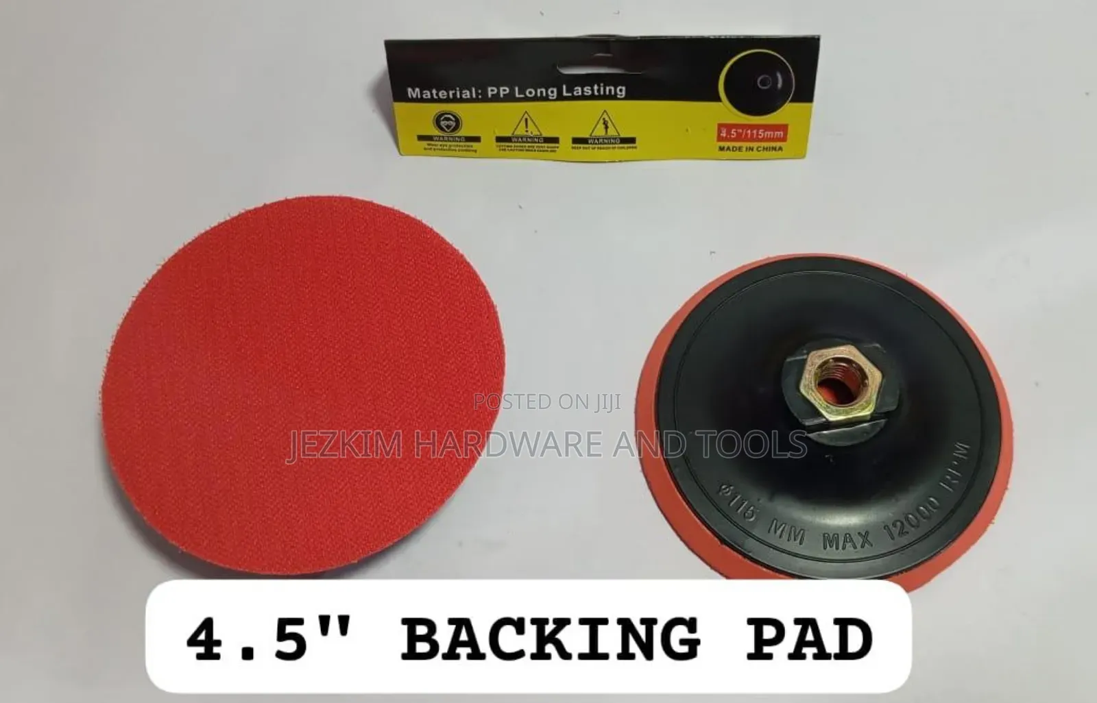 4.5" Backing Pads