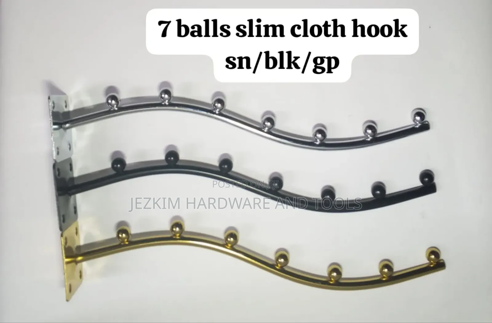 Cloth Display Hook 7 Balls