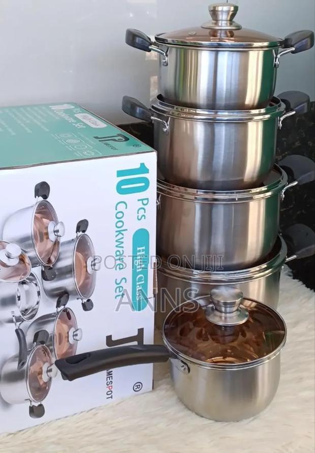Jp 11pieces Cookerware Stainless