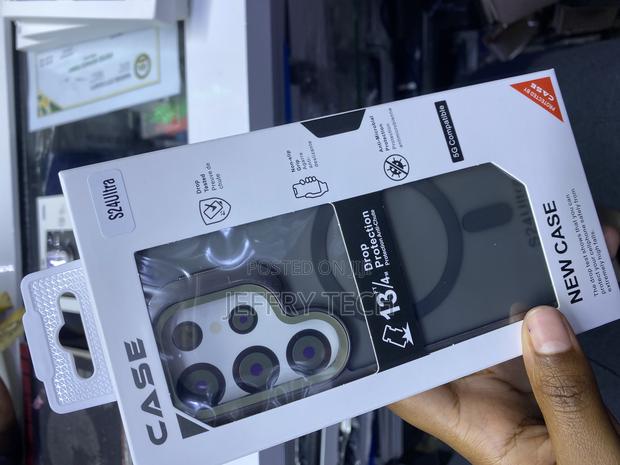 Makavo Samsung Galaxy S24 Ultra Translucent Matte Magsafe Case - thumbnail 3