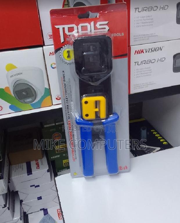 Ethernet Climping Tool - main view