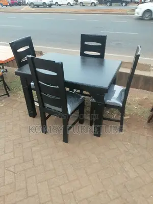 4 Seater Wooden Dining Set