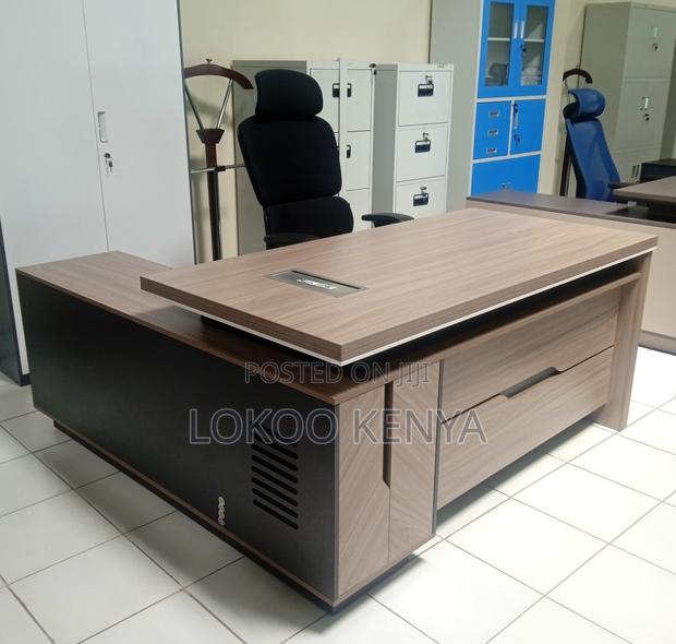 Office Desk; L Shaped Modern Imported 1.8 M Premium Finish Desk