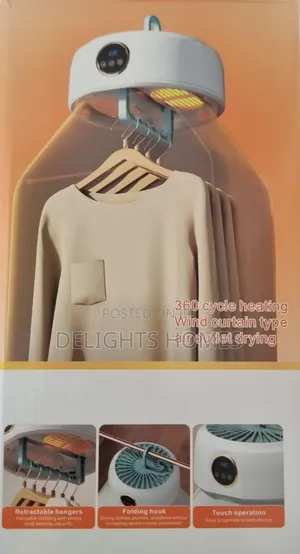 Portable Clothes Drying/Disinfection Machine With Timer-Dv
