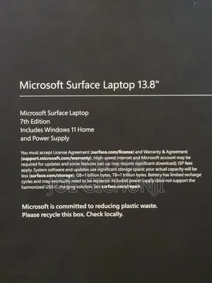 New Microsoft Surface Laptop 7 16GB Qualcomm Snapdragon X Plus 512GB
