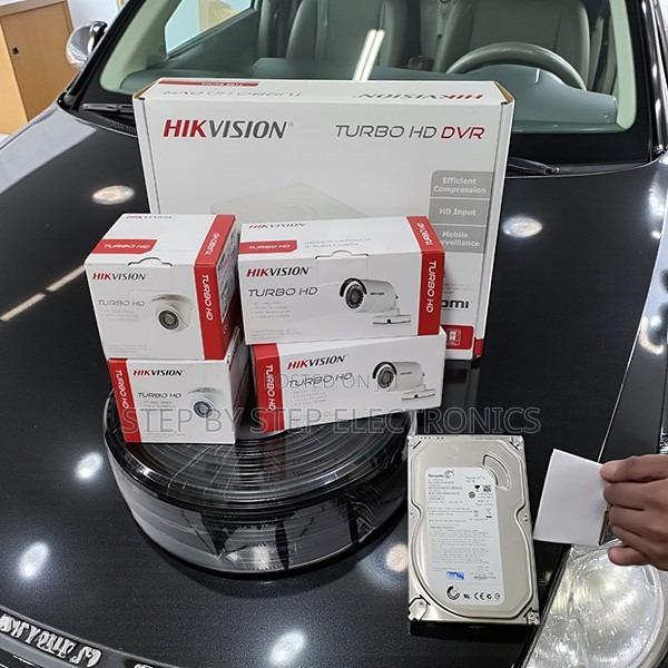 Hikvision 1080p 4 Cameras Business Security System DVR With 500gb HDD
