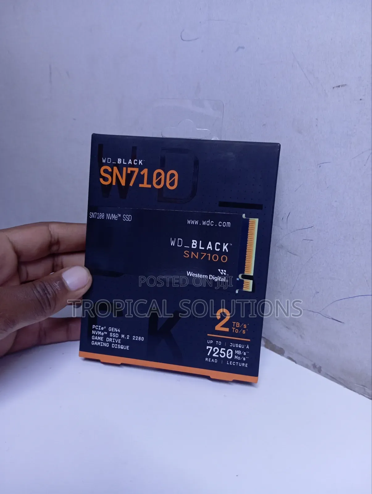 Wd-Black Sn7100 2tb Nvme Internal Gaming SSD Available