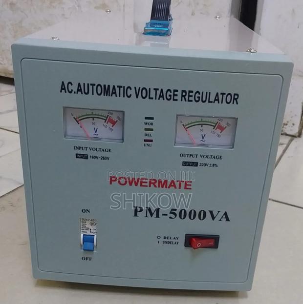 Powermate 5kva Pm-5000va Ac Automatic Voltage Stabilizer - main view