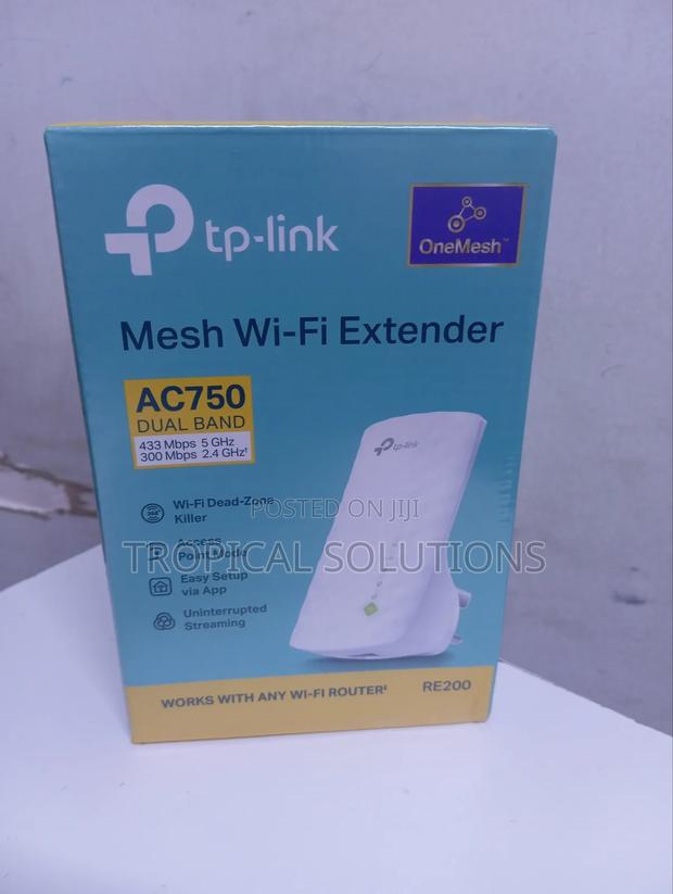Tp-Link Re200 Range Extender Wifi Repeater - main view