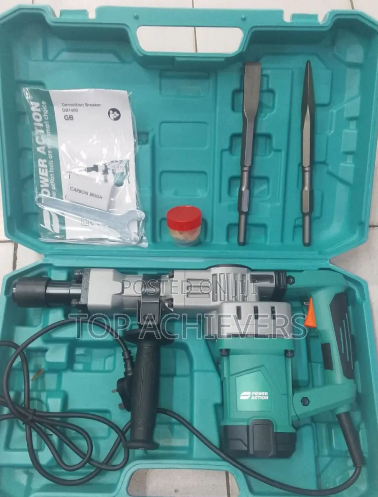 Powerful Demolition Breaker 1400w/Poweraction Demolition Breaker