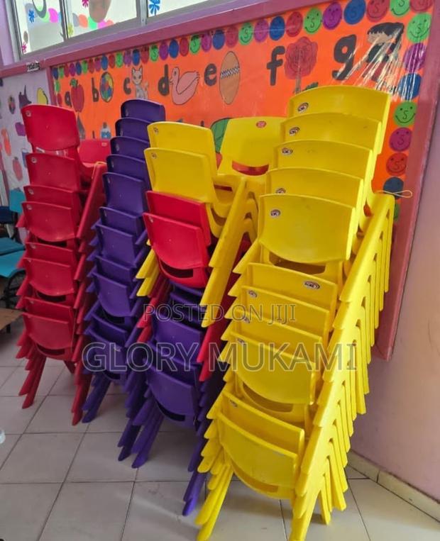 Kindergarten Plastic Chairs - main view