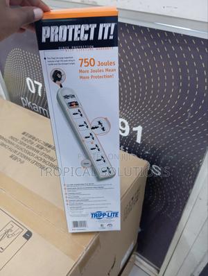 Tripplite Extension With Surge Protector 6 Way Outlets - main view