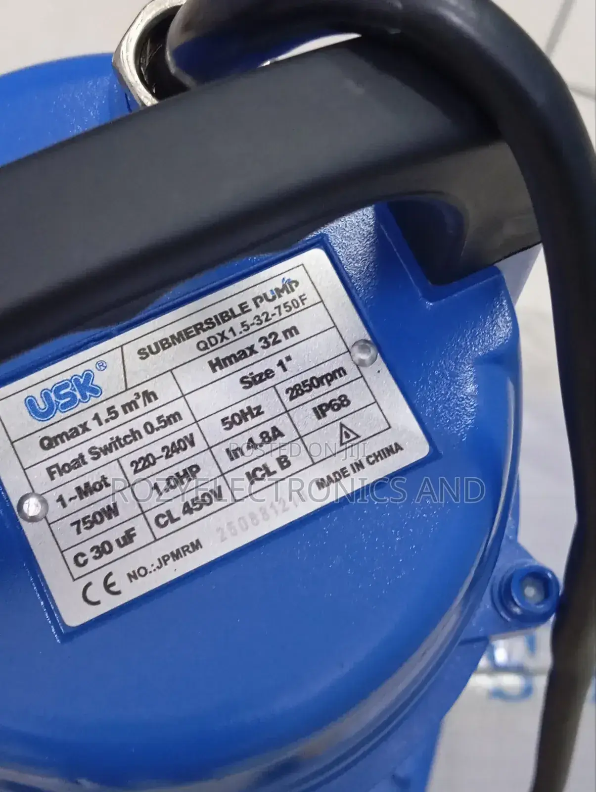Usk Shallow Well Water Pump 1hp