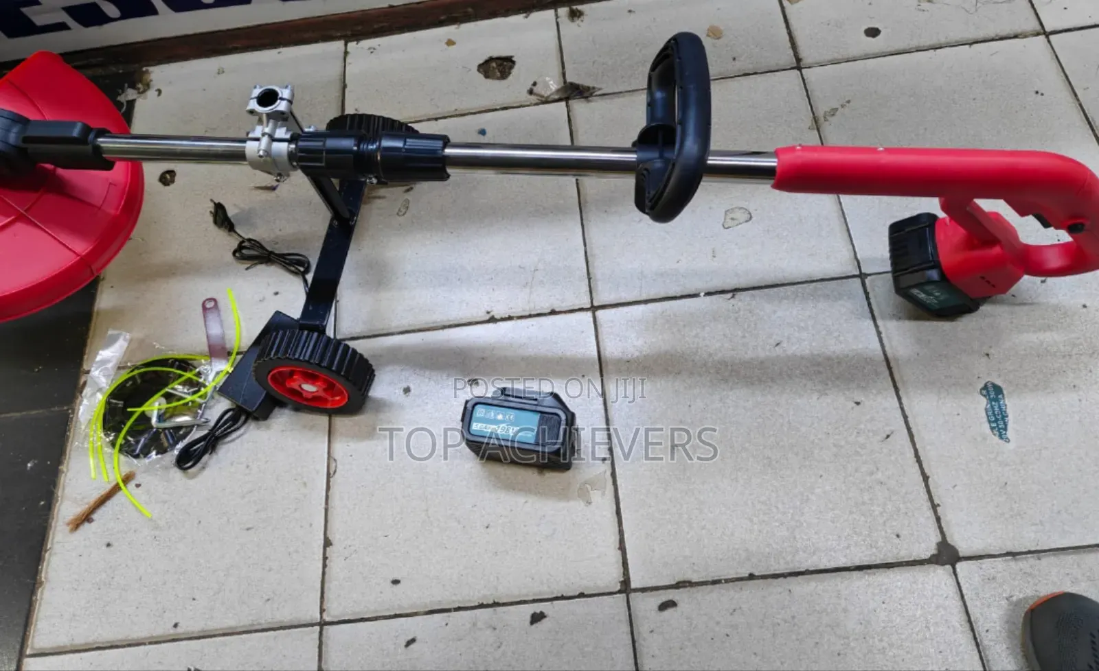 Cordless/Rechargeable Lithium Lawn Mower/Grass Cutter 198v
