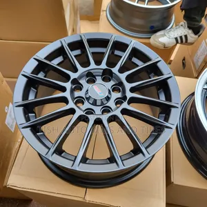Universal Black 14 Inch Rims Set