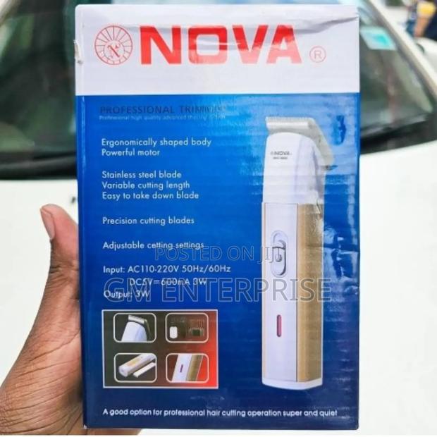 Professional Nova Hair Trimmer With Clippers - main view