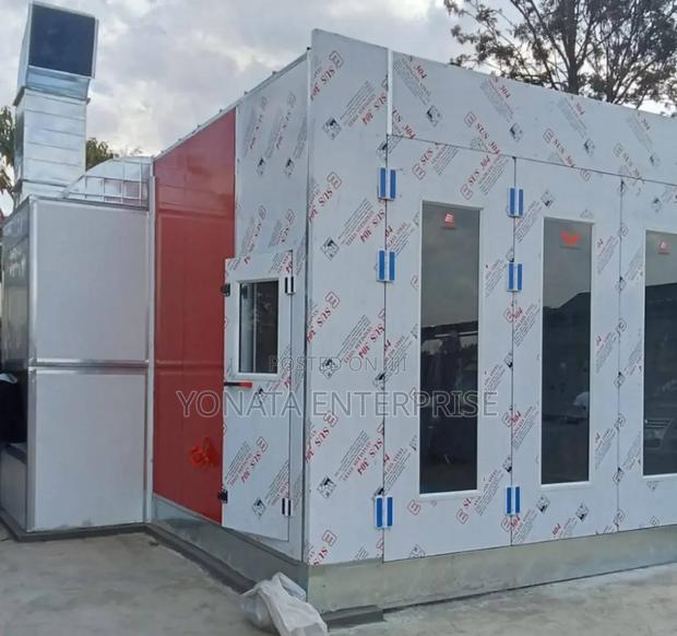 Industrial Grade Automatic Car Spray Booth Supply and Installation
