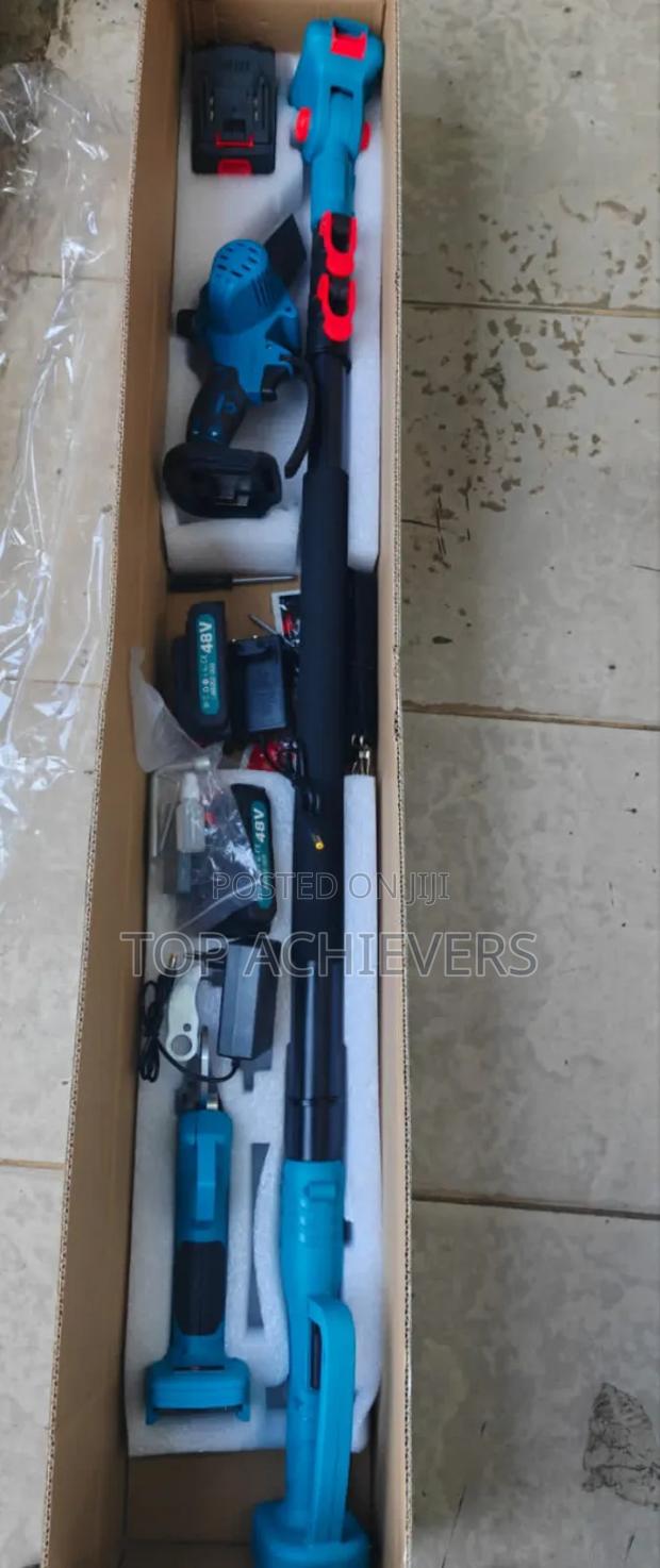 Cordless Gardening Tools;Pole Saw,Pruning Shears,Chainsaw Combo 48v - thumbnail 2