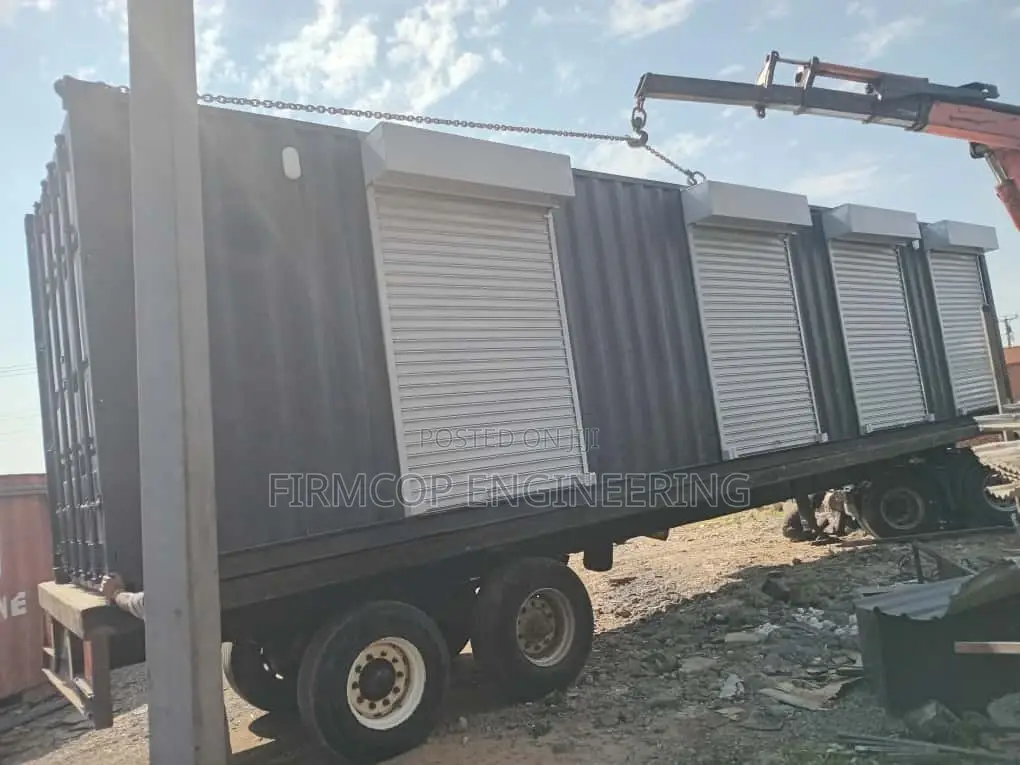 40ft Commercial Stalls-4doors