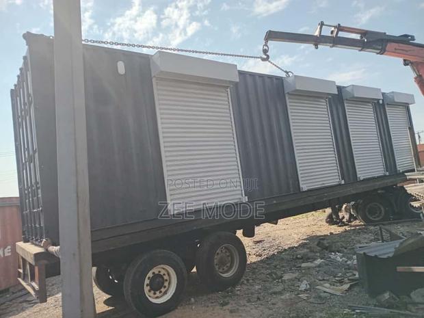40ft Commercial Stalls-4doors - main view