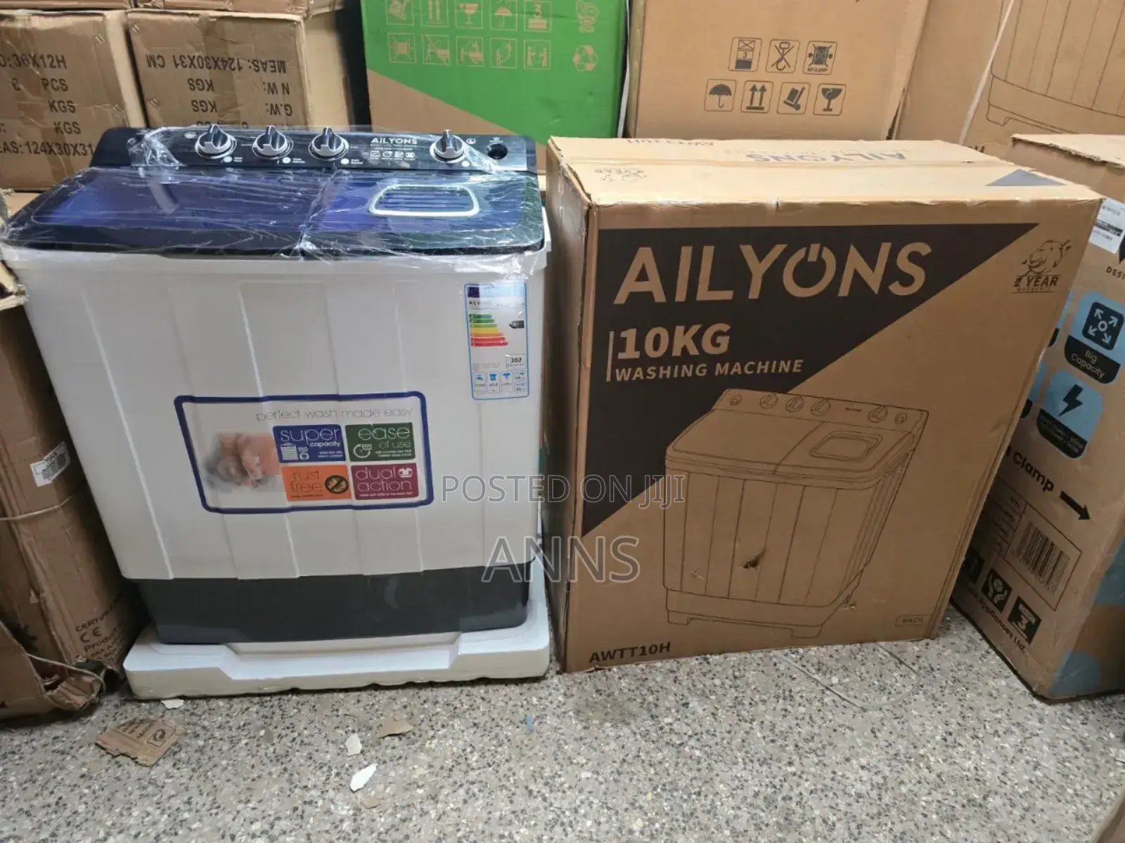 Ailyons 10 Kg Wash and Spin Washing Machine