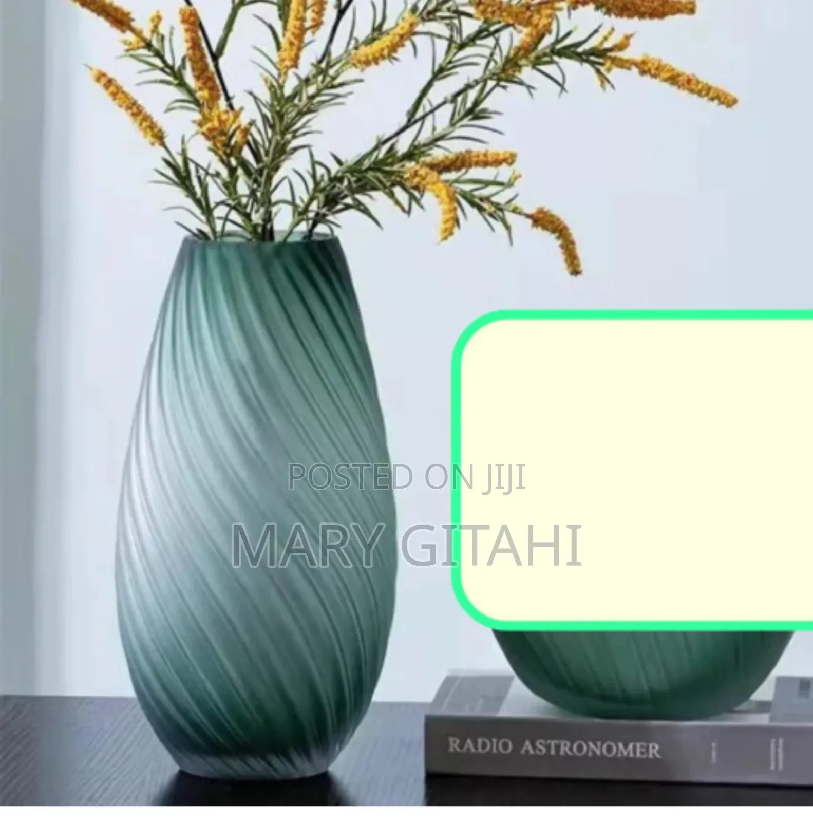 Nordic Glass Flower Vase