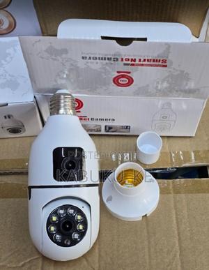 Dual Lens Wifi Bulb CCTV Camera - thumbnail 2