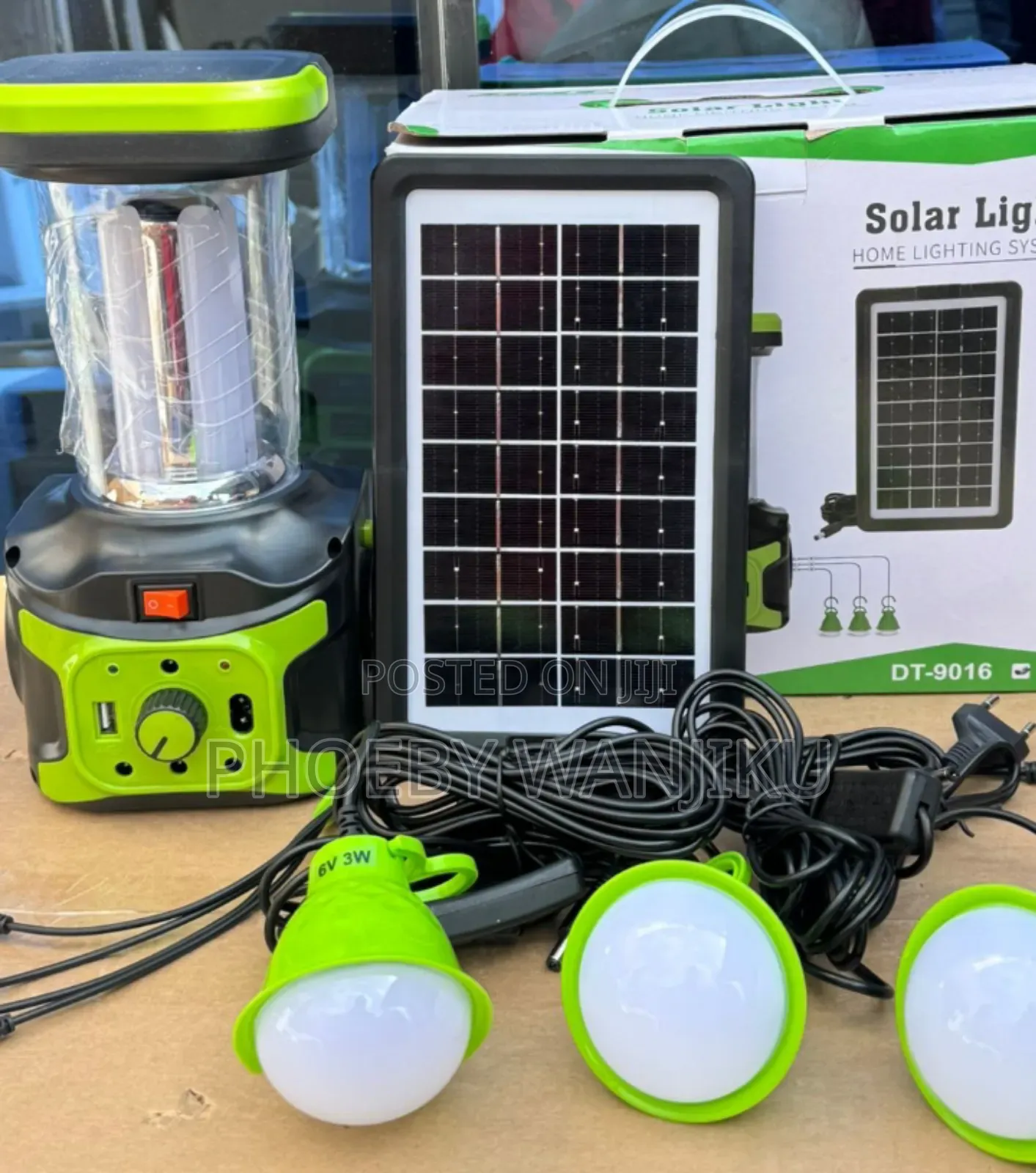 "Dat " Home Lighting Solar Solution Set
