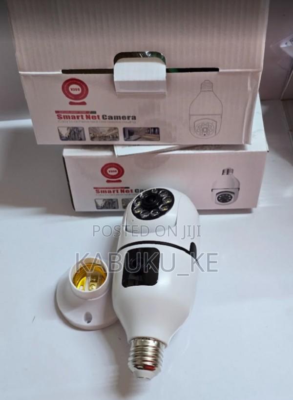 V380 Bulb Wireless Wifi Indoor Camera Dual Lens