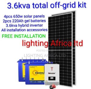 New Eastman Wet Cell 3.6kva Solar Off-Grid Home Package Installation - thumbnail 2