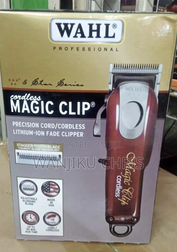 Precision Cordless Shaving Machine/Wahl Magic Clip - main view