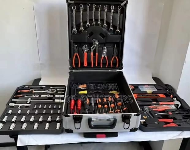 499pcs Mechanical Trolley Toolbox/Portable Engineering Toolset - main view