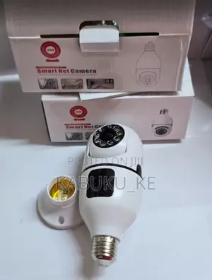 Dual Lens Bulb Camera
