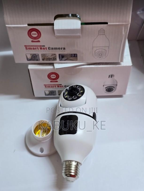 Dual Lens Bulb Camera