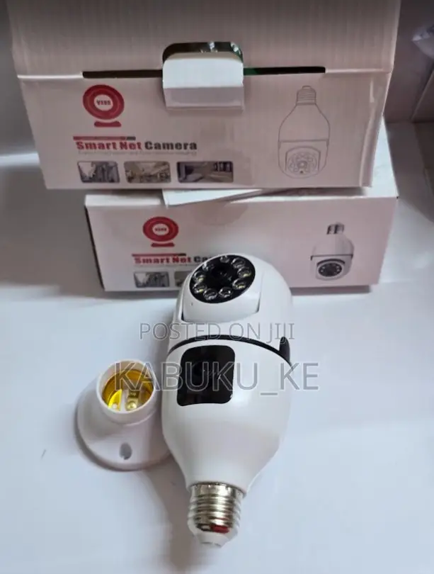 Dual Lens Bulb Camera