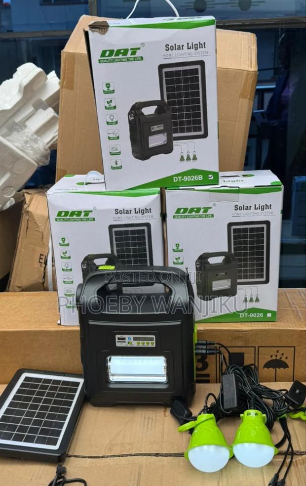 *Dat" Solar Lighting Dt 9026b With *Fm* Mode - main view