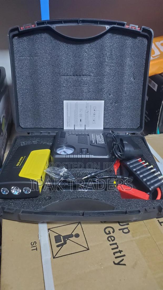 High Quality Multi-Function Car Jump Starter With Air Compressor - main view