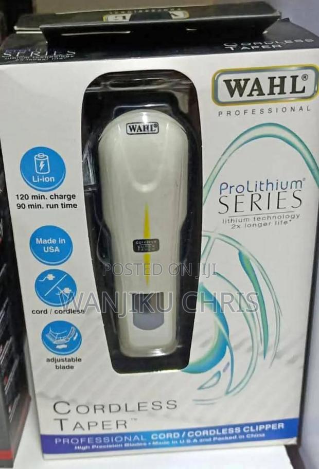 Cordless Taper Machine/Wahl Shaving Machine