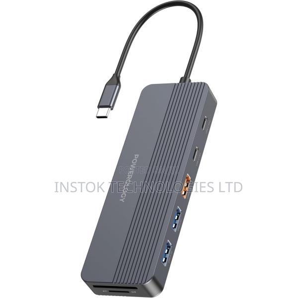 Powerology 12-in-1 Usb-C Hub Pd 100w