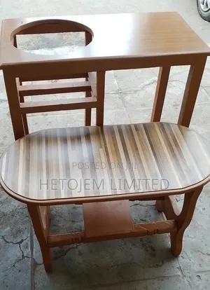 Seti Ya Kifalme | Meza Ya Mbao Ya Gesi + Meza Ndogo 30×16