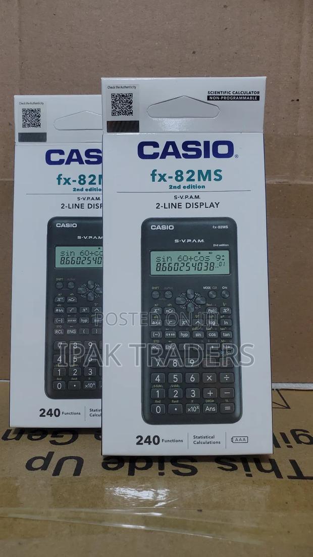 Casio 82ms Calculator Original - main view