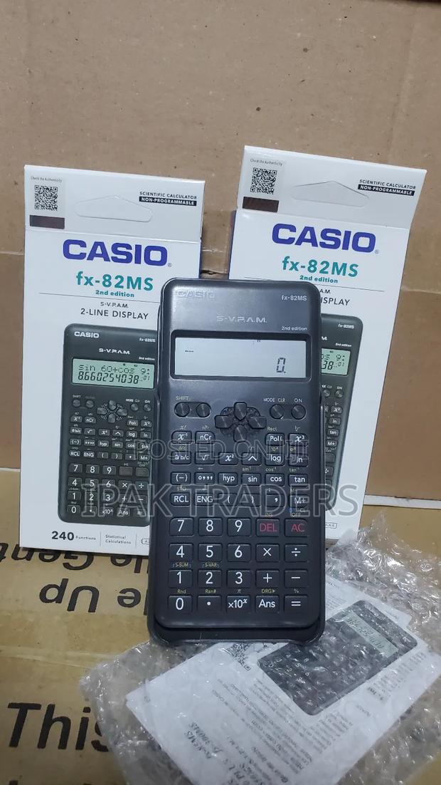 Casio 82ms Calculator Original for School Use - thumbnail 2