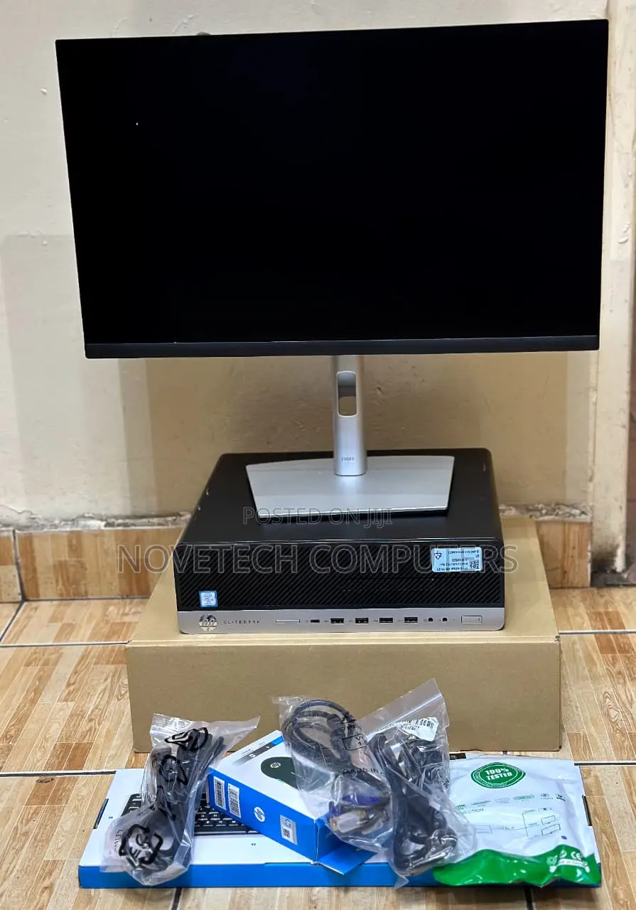 Monitor 24 Inch Full Hdedge to Edge Hp 800 G4 I5 8gb/128gbssd/500gb`