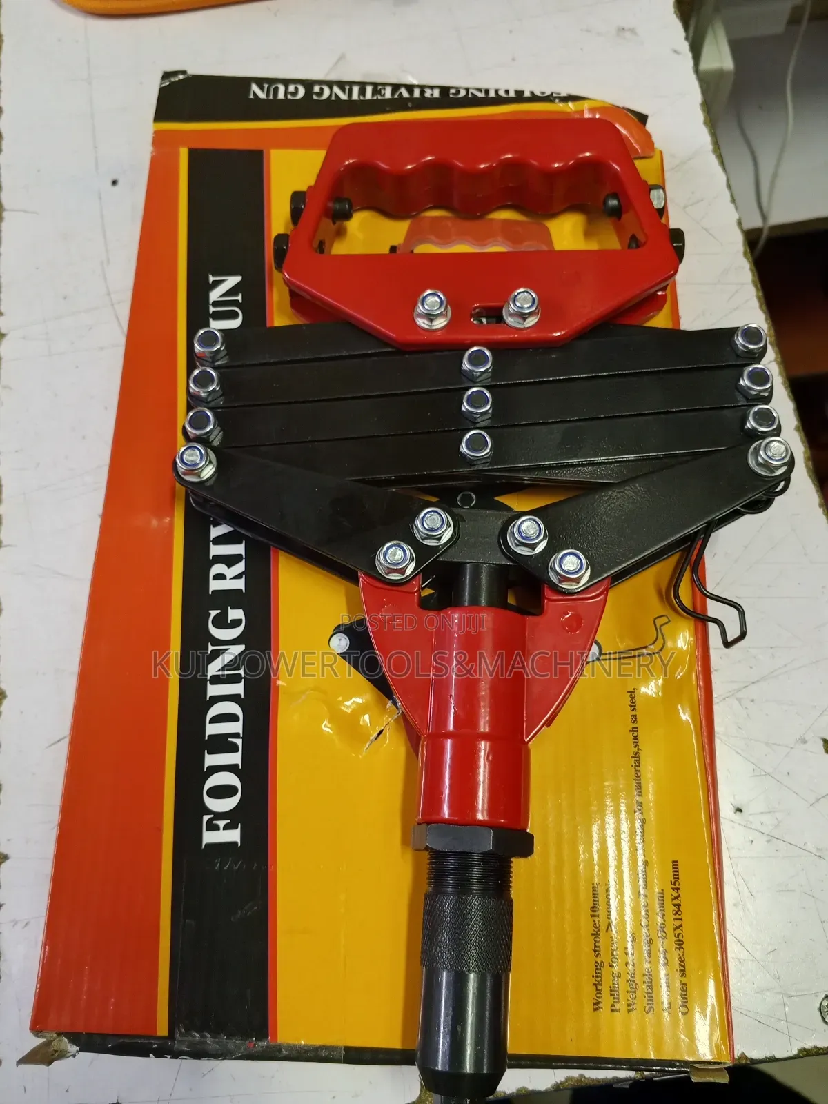 Lazy Tong Riveter/ Folding Hand Riveter
